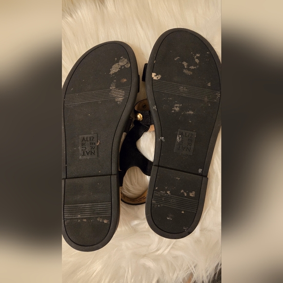 Naturalizer Womens Studded Davi Flat Sandals in White Size US 8M UK 6 EUR 38 - Picture 4 of 7